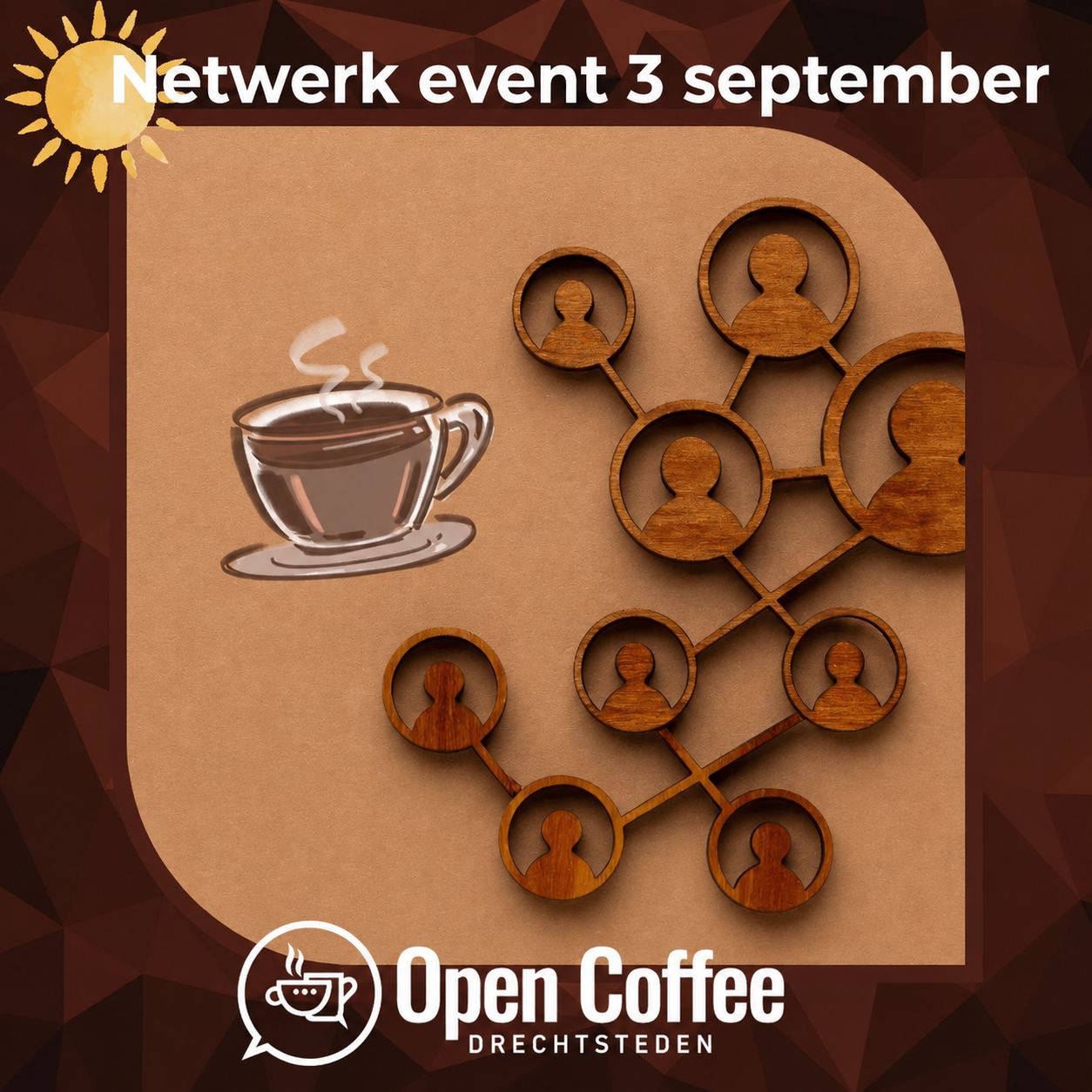Open Coffee Drechtsteden 3 september 2026